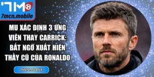 MU xác định 3 ứng viên thay Carrick